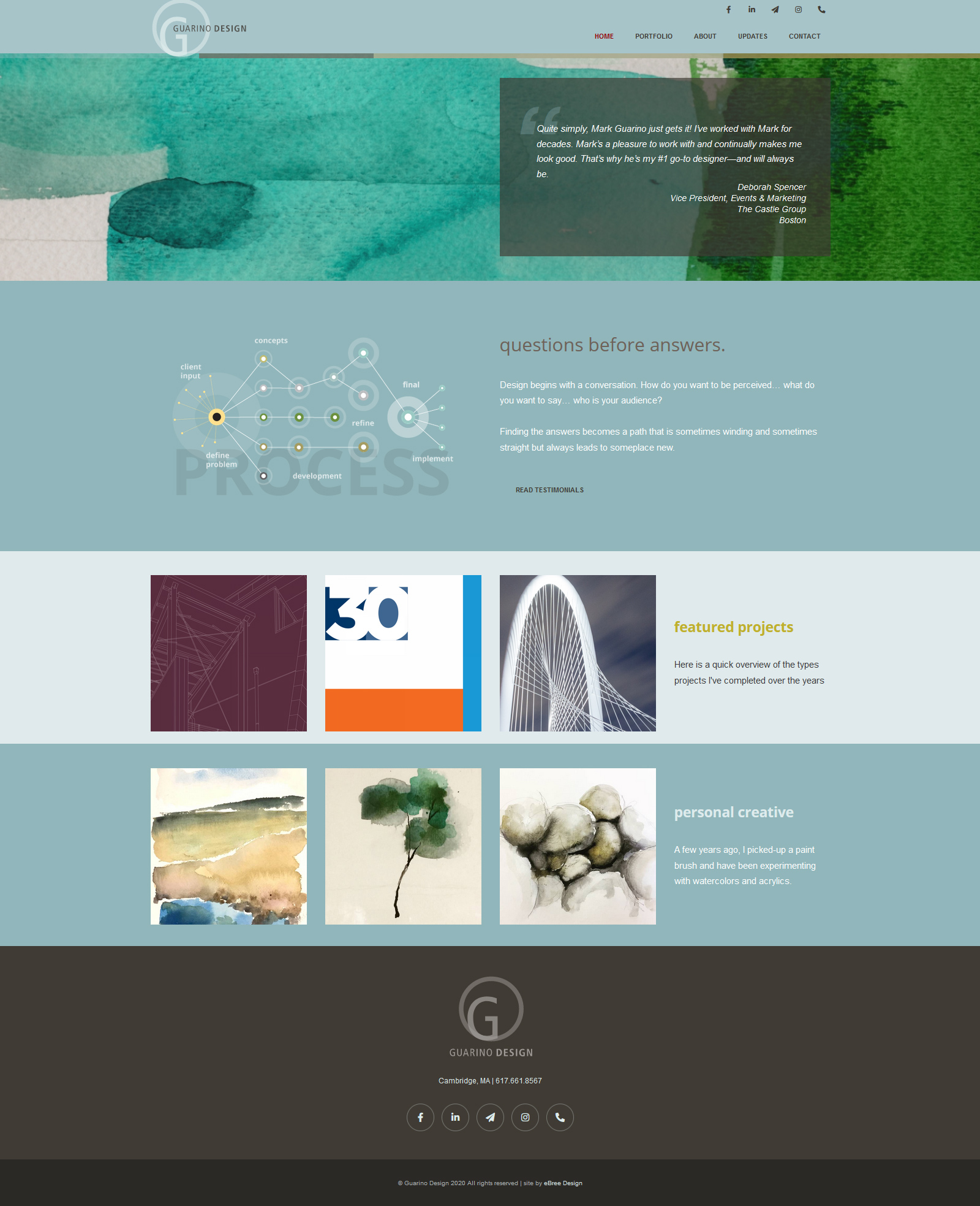 Guarino Design Screenshot