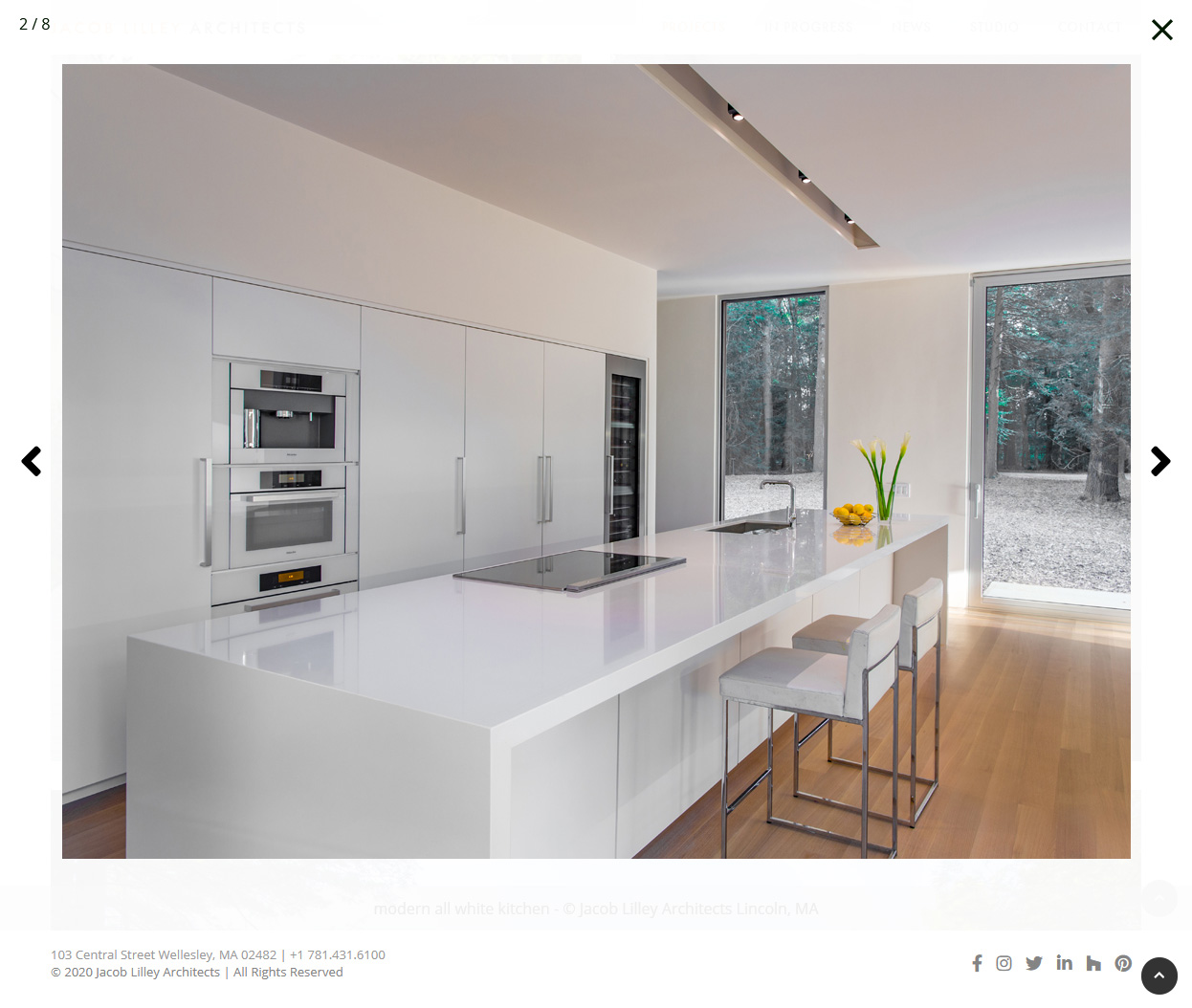 Project photo slideshow - jlaarchitects.com &copy; by eBree Web Design